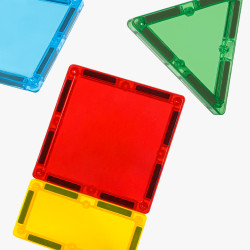 Magnetic tiles LELINO Build 50 pcs