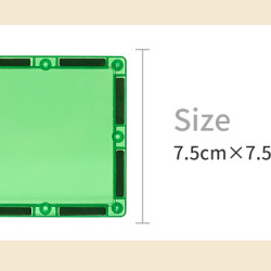 Magnetic tiles LELINO Build 50 pcs