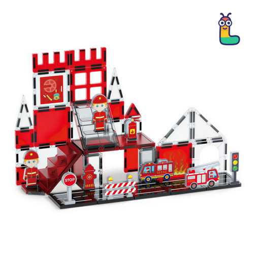 Magnetic tiles LELINO Fantasy Fire Control 48pcs