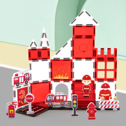 Magnetic tiles LELINO Fantasy Fire Control 48pcs