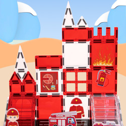 Magnetic tiles LELINO Fantasy Fire Control 48pcs