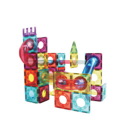 Magnetic tiles LELINO Roller 72pcs