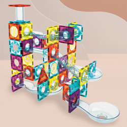 Magnetic tiles  LELINO Roller 95 pcs