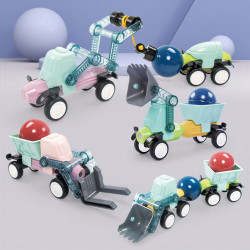 Magnetic tiles LELINO Sticks 28pcs