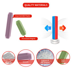 Magnetic tiles LELINO Sticks 28pcs