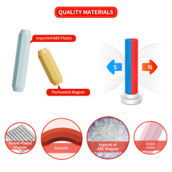 Magnetic tiles LELINO Sticks 32 pcs